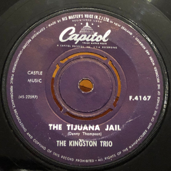 The Kingston Trio* : The Tijuana Jail (7", Single)