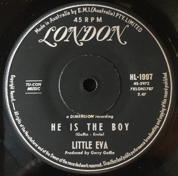 Little Eva : The Loco-Motion (7", Single)
