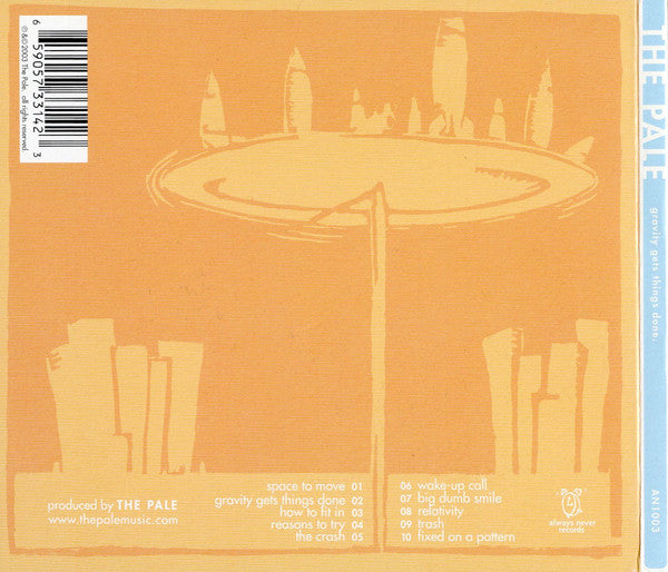 The Pale* : Gravity Gets Things Done  (CD, Album)