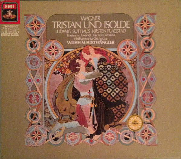 Richard Wagner - Ludwig Suthaus, Kirsten Flagstad, Blanche Thebom, Josef Greindl, Dietrich Fischer-Dieskau, Philharmonia Orchestra / Wilhelm Furtwängler : Tristan Und Isolde (4xCD, Mono, RM + Box, RE)