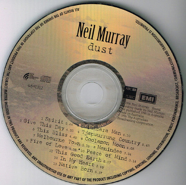 Neil Murray (2) : Dust (CD, Album)