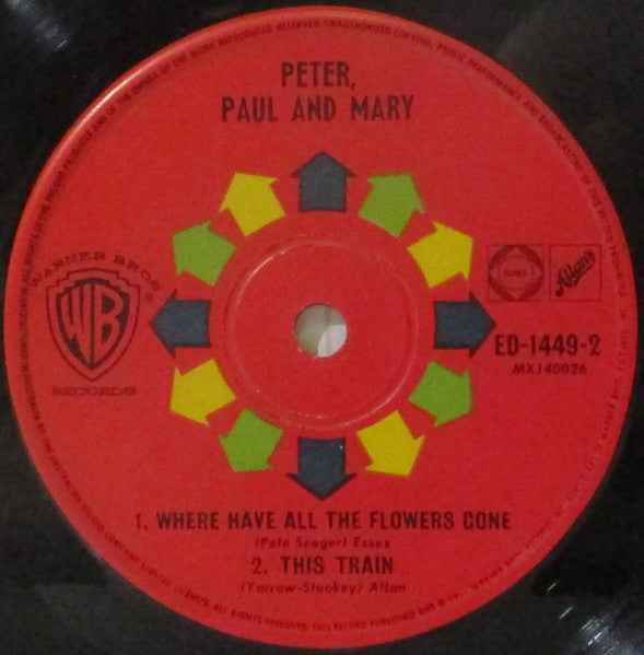 Peter, Paul & Mary : Peter, Paul And Mary (7", EP)