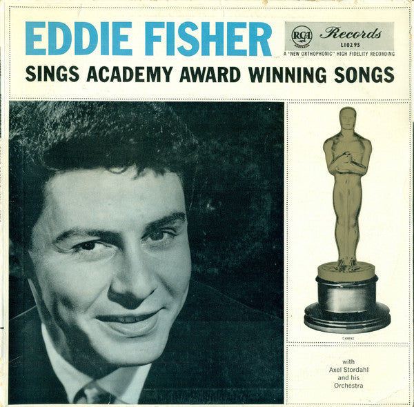 Eddie Fisher With Axel Stordahl Orchestra : Sings Academy Award Winning Songs (LP, Album, Mono)