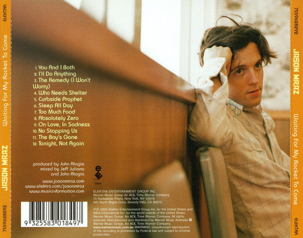 Jason Mraz : Waiting For My Rocket To Come (CD, Album)