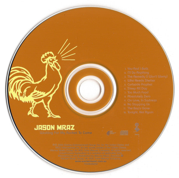Jason Mraz : Waiting For My Rocket To Come (CD, Album)