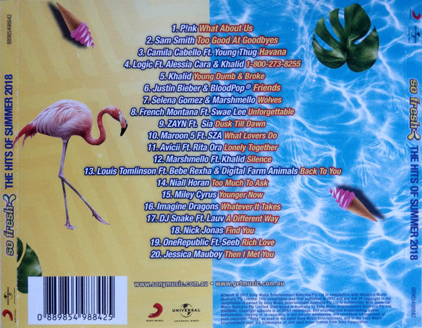 Various : So Fresh: The Hits Of Summer 2018 (CD, Comp)