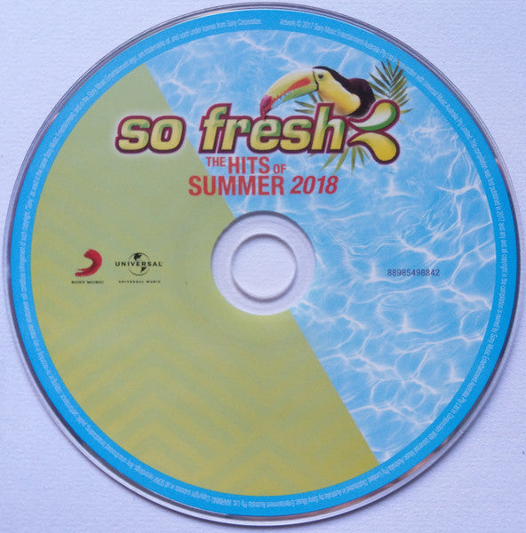 Various : So Fresh: The Hits Of Summer 2018 (CD, Comp)