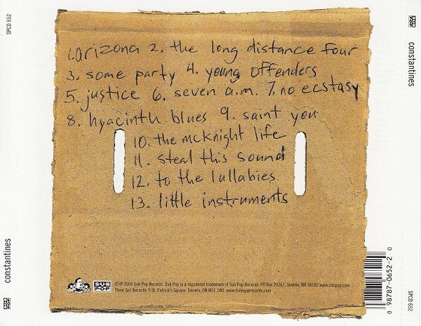Constantines : Constantines (CD, Album, RE)