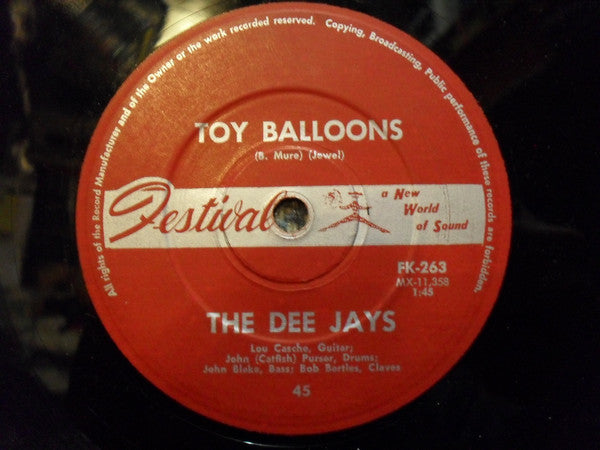 The Dee Jays : Off Shore (7", Single)