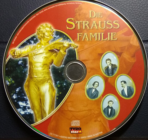 Johann Strauss Jr., Eduard Strauß, Josef Strauß, Johann Strauss Sr. : Die Schönsten Strauss Melodien (CD, Comp)