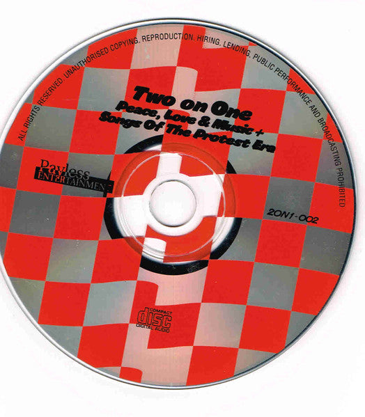 Various : Peace, Love & Music + Songs Of The Protest Era (CD, Comp)