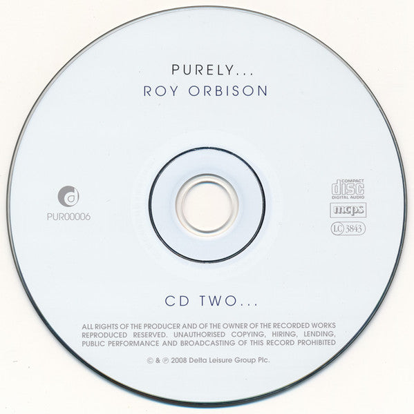 Roy Orbison : Purely... (2xCD, Comp)