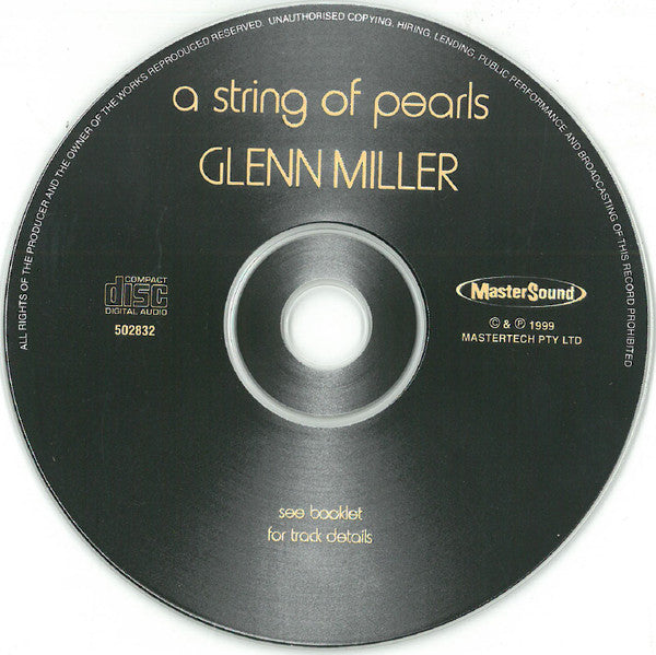 Glenn Miller : A String Of Pearls (CD, Comp)