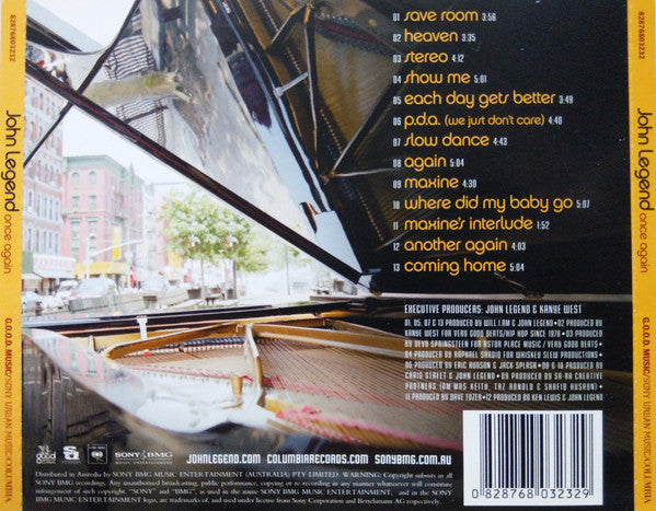 John Legend : Once Again (CD, Album)
