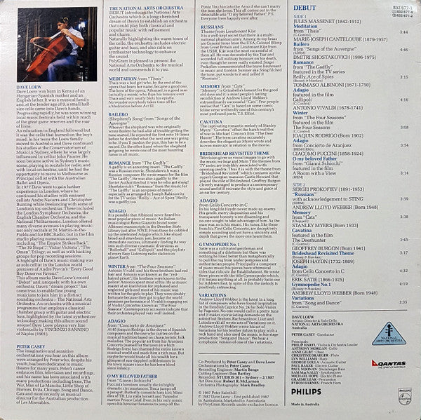 Dave Loew And The National Arts Orchestra* : Debut (LP, Album)