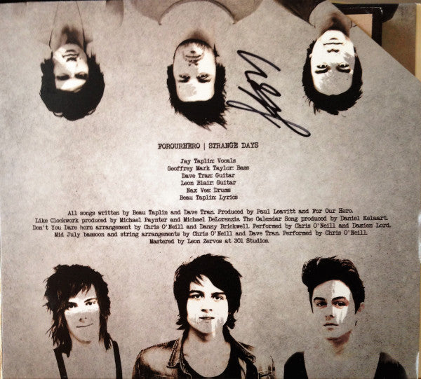 For Our Hero : Strange Days (CD, Album)