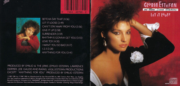 Gloria Estefan And Miami Sound Machine* : Let It Loose (CD, Album)