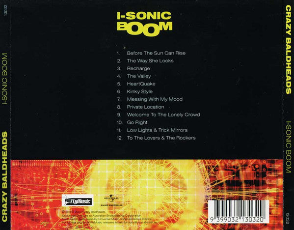 The Crazy Baldheads : I-Sonic Boom (CD, Album)