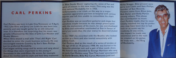 Carl Perkins : The Memorial Album (CD, Comp, Bla)