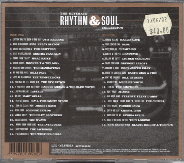 Various : The Ultimate Rhythm & Soul Collection (2xCD, Album, Comp)