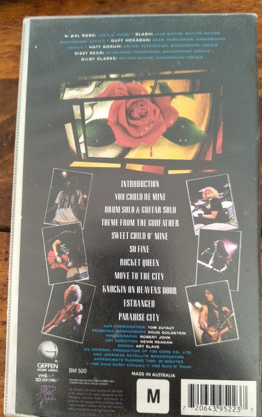 Guns N' Roses : Use Your Illusion II (World Tour - 1992 In Tokyo) (VHS)