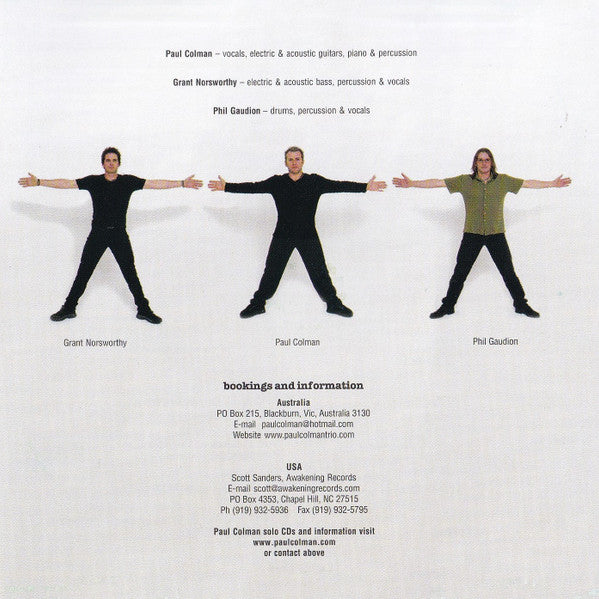 Paul Colman Trio : Serious Fun (CD, Album)