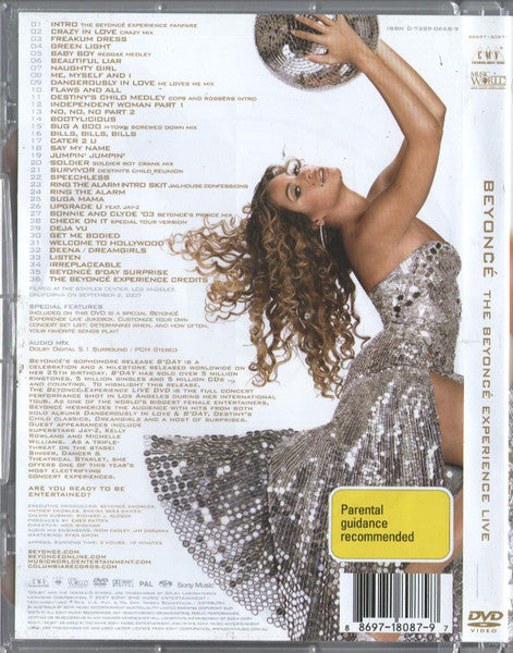 Beyoncé : The Beyoncé Experience Live (DVD-V, NTSC)