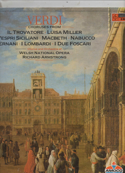 Welsh National Opera Chorus : Verdi Choruses (LP, Album, RE)