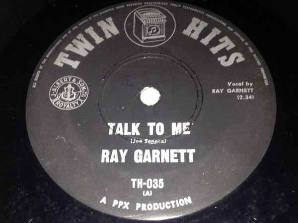 Tim Reynolds (2) / Ray Garnett : Talk To Me / Blue Velvet (7", Single)