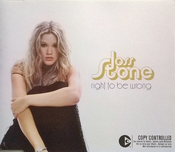 Joss Stone : Right To Be Wrong (CD, Single, Copy Prot.)