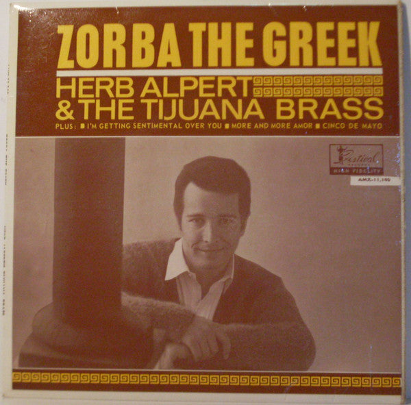 Herb Alpert & The Tijuana Brass : Zorba The Greek (7", EP, Mono, RP)