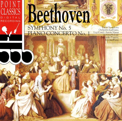 Ludwig van Beethoven : Symphony No.5 - Piano Concerto No.1 (CD, Album)