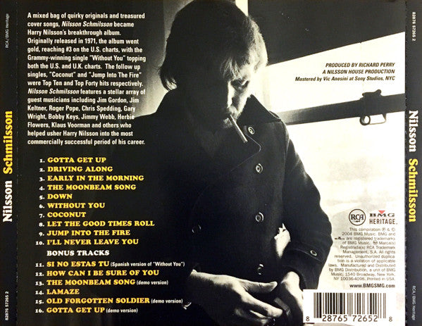 Harry Nilsson : Nilsson Schmilsson (CD, Album, RE)