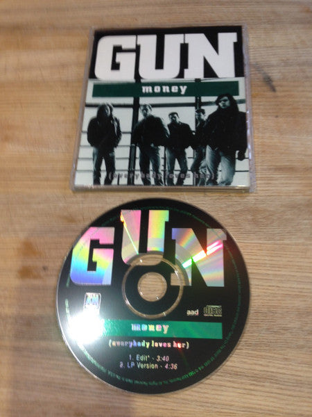 Gun (2) : Money (Everybody Loves Her) (CD, Single, Promo)