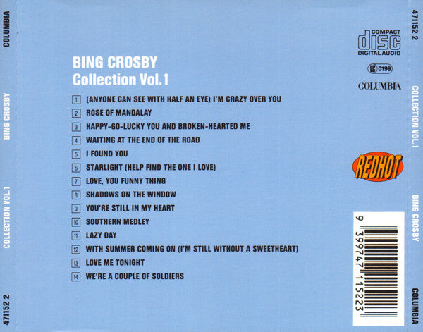 Bing Crosby : A Bing Crosby Collection, Volume I  (CD, Comp)