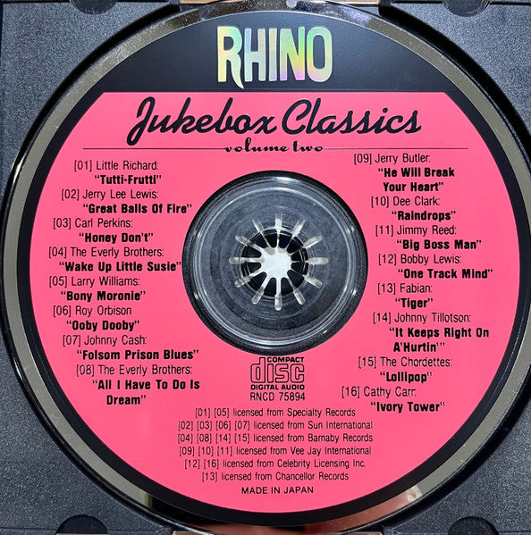 Various : Jukebox Classics Volume 2 (CD, Comp)