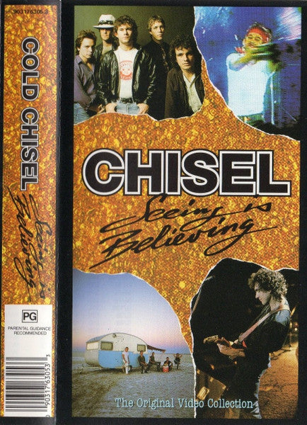 Cold Chisel : Seeing Is Believing (VHS, Comp, PAL, Sta)