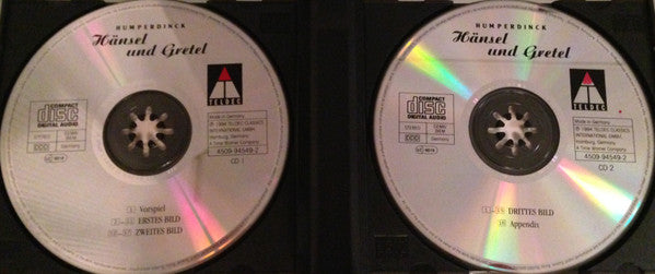 Humperdinck* : Jennifer Larmore · Ruth Ziesak · Hildegard Behrens · Bernd Weikl · Hanna Schwarz · Symphonieorchester Des Bayerischen Rundfunks* · Donald Runnicles : Hänsel Und Gretel (2xCD, Album)