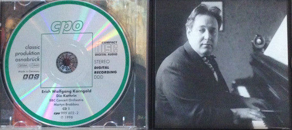 Erich Wolfgang Korngold - Melanie Diener · David Rendall · Robert Hayward · Lillian Watson · Della Jones · BBC Concert Orchestra · Martyn Brabbins : Die Kathrin (3xCD, Album)