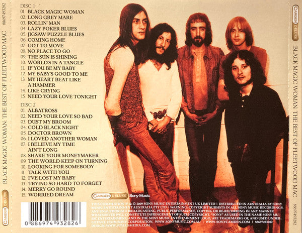 Fleetwood Mac : Black Magic Woman: The Best Of Fleetwood Mac (2xCD, Comp)