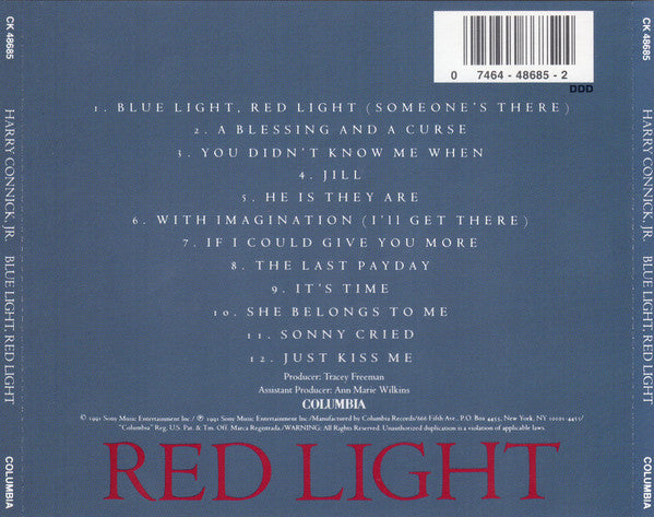 Harry Connick, Jr. : Blue Light, Red Light (CD, Album)