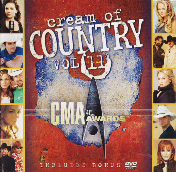 Various : Cream Of Country, Vol. 11 - CMA 41st Awards (CD, Comp + DVD-V, Comp, PAL)