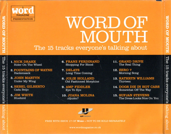 Various : Word Of Mouth (The 15 Tracks Everyone's Talking About) (CD, Comp, Promo)