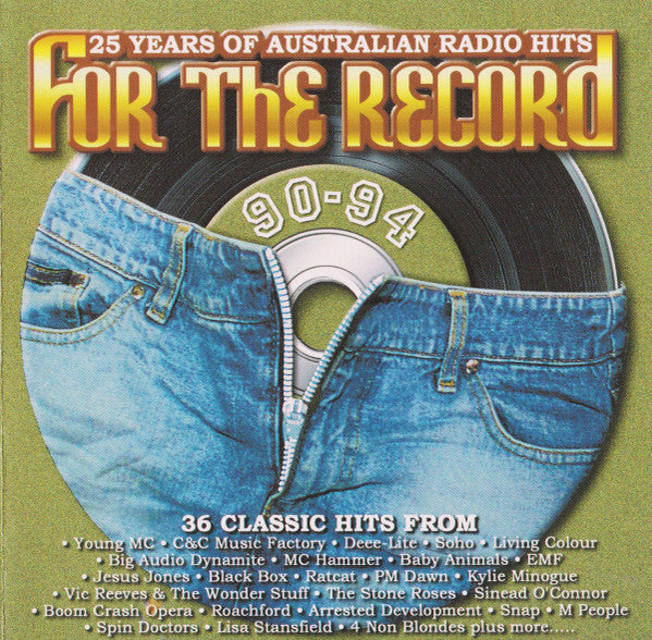 Various : For The Record Volume 5 25 Years Of Australian Radio Hits  90-94 (2xCD, Comp)