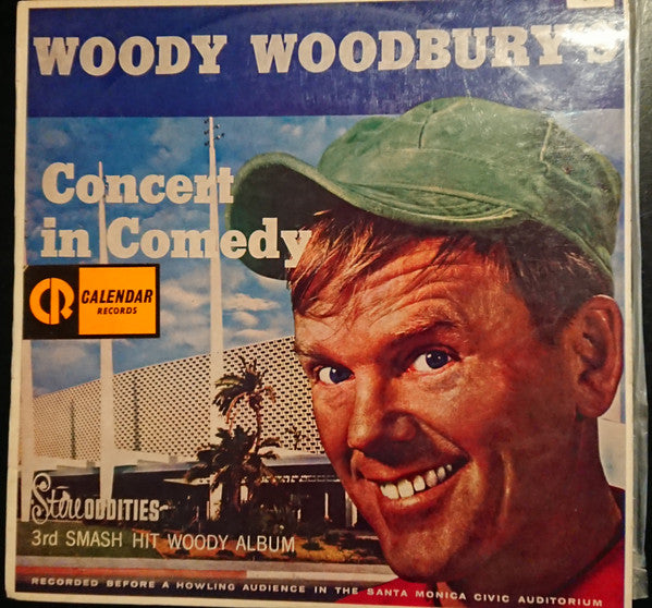 Woody Woodbury : Woody Woodbury's Concert In Comedy (LP, Mono, RE)