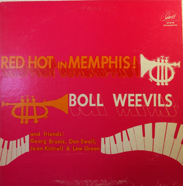The Boll Weevil Jass Band : Red Hot In Memphis ! (LP, Album)