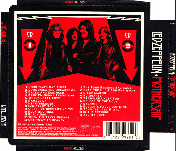 Led Zeppelin : Mothership (2xCD, Comp, RM, Sup)