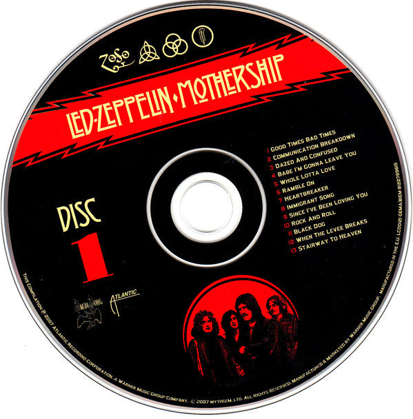 Led Zeppelin : Mothership (2xCD, Comp, RM, Sup)