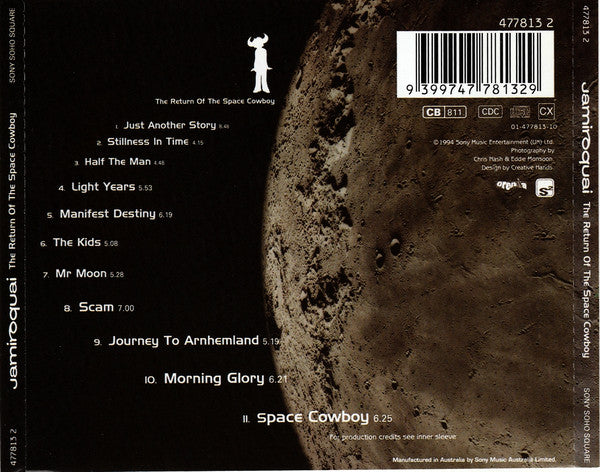 Jamiroquai : The Return Of The Space Cowboy (CD, Album)