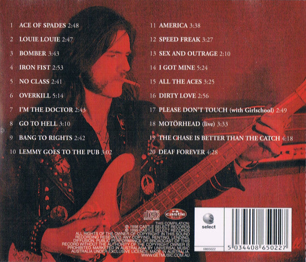 Motörhead : The Best Of Motörhead - Deaf Forever (CD, Comp, RE)